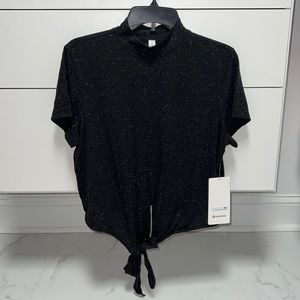 lululemon athletica Black Short Sleeve Tee